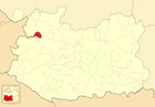Расположение муниципалитета на карте провинции