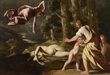 Nicolas Poussin-La Mort de Chioné.jpg