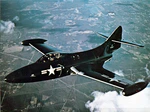Grumman F9F-2 Panther in flight c1949.jpg