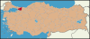 Latrans-Turkey location Kocaeli.svg