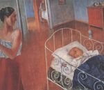 Sleeping child by Petrov-Vodkin (1924).jpg