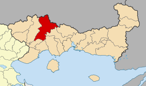 Паранестион на карте