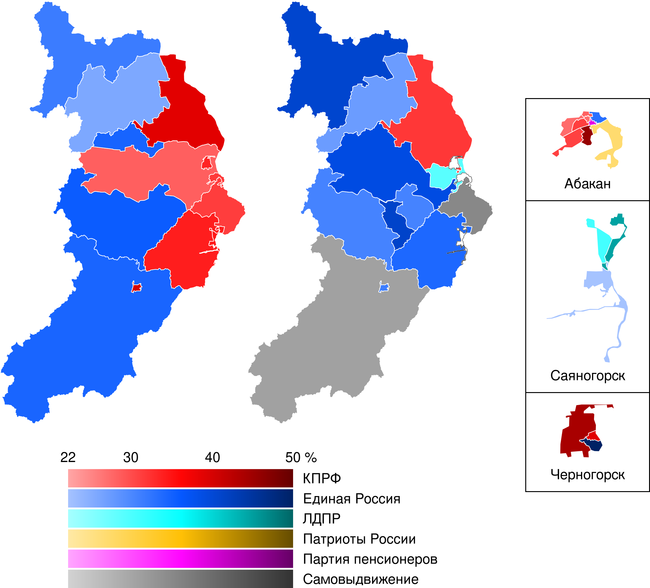 2018 Khakassian legislative election map.svg