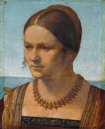 Albrecht Dürer - Bildnis einer jungen Venezianerin - Google Art Project.jpg