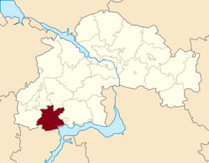 Апостоловский район на карте
