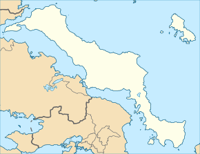 Эретрия на карте