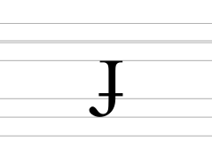 Latin letter dotless J with stroke.svg