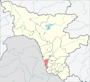 Благовещенский район на карте