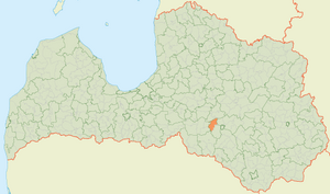Селпилсская волость на карте