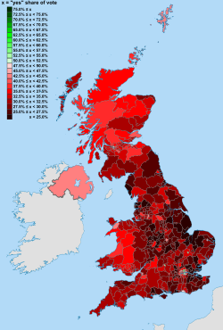 United Kingdom AV referendum area results.svg