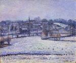 Camille Pissarro - Scène de neige à Éragny (1884).jpg