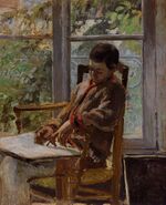 Lucien Pissarro dans un intérieur.jpg