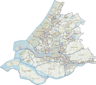 Общины Южной Голландии (2019)