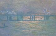 Claude Monet - Charing Cross bridge - Sothebys 12 nov 2019.jpg