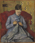 Portrait of the Artist's Wife (Paul Cézanne) - Nationalmuseum - 23397.tif