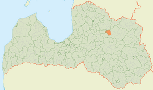 Ранкская волость на карте