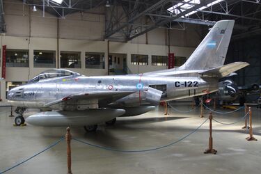C-122 NA F-86 Sabre Argentine Airforce (7307046176).jpg