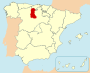 Localización de la provincia de Palencia.svg