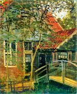 Monet 1871 Zaandam, Little Bridge.jpg