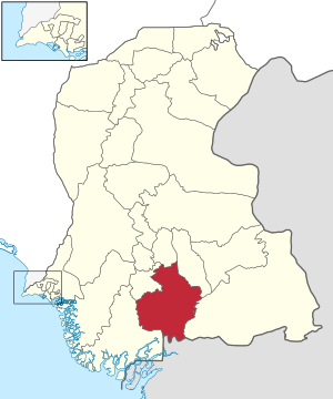 Бадин на карте