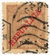 Portuguese Timor stamp 6 Avos Republica.jpg