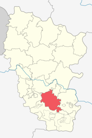 Лутугинский район на карте