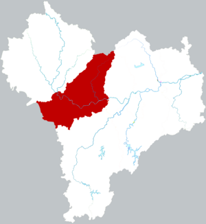 Чаншань на карте