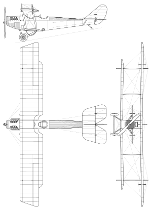 Curtiss JN-4B Jenny 3-view line drawing.svg