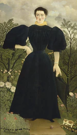 Henri Rousseau, known as le Douanier - Portrait of Madame M; - Google Art Project.jpg