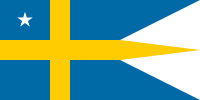 Naval Rank Flag of Sweden - Flottiljamiralsflagga.svg