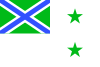 Russia, Flag of Border Guard district deputy commanders for naval affairs 1993.svg