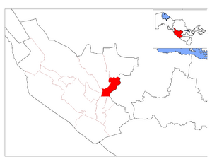 Вабкентский район на карте