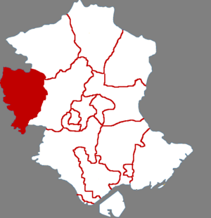 Юйтянь на карте