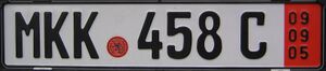 Deutsche Ausfuhr-Kfz-Kennzeichen (Export).jpg