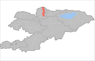 Сокулукский район на карте