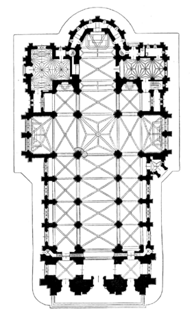 Saints Michael Archangel and Florian Basilica in Warsaw (plan).png