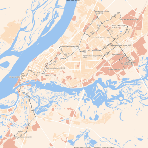 Samara trolleybus map 2022-04.svg