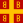 Byzantine imperial flag, 14th century, square.svg