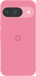 Diagram of a Pixel 9 smartphone in pink.