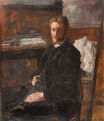 Portret van Willy Finch, James Ensor, Mu.ZEE Oostende, SM000158.jpg