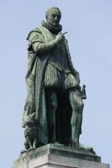 Willem van Oranje Standbeeld Den Haag, juni 2003.JPG