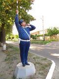 Памятник инспектору ГАИ