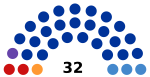2019 Bryansk legislative election diagram.svg