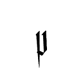 Court hand lowercase P.png