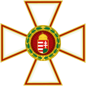 HUN Order Of Merit Officer's Cross Military Divsion.svg