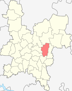 Зуевский район на карте