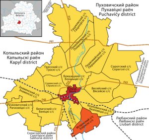 Исернский сельский Совет на карте