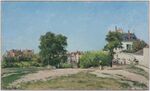 Pissarro - The Crossroads, Pontoise, or Square at the Old Cemetery, Pontoise, 1872.jpg