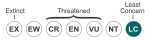 Status iucn3.1 LC.svg