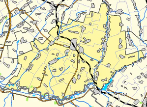 Сахновщинский район на карте